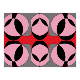 Mensen van Alpha Circle Perfect Poster