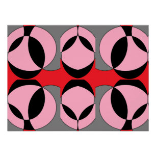 Mensen van Alpha Circle Perfect Poster