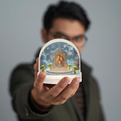 Mensen van groot belang eigenzinnige buitenaardse  sneeuwbol