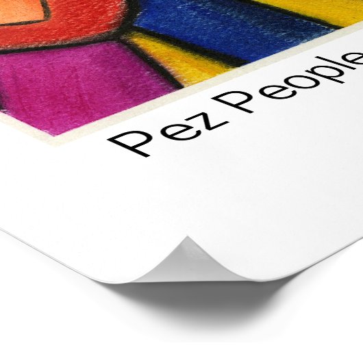 Mensen van Lee Vandergrift Poster (Hoek)