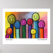 Mensen van Lee Vandergrift Poster (Voorkant)