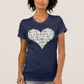 Mensen van NYC New York City Citizen Heart T-shirt (Voorkant)