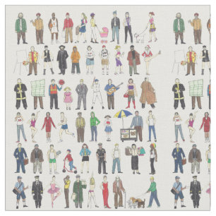 Mensen van NYC New Yorkers City Folks Citizens NY Stof