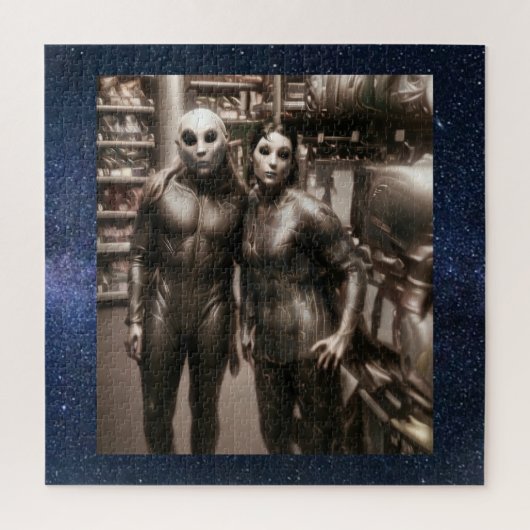 Mensen van Walmart Alien Edition Legpuzzel (Verticaal)