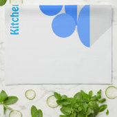 Mensen Vector Grafische Keuken Handdoek (Gevouwen)