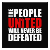 MENSEN VERENIGD FOTO AFDRUK (Voorkant)