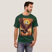 Mensen verspreiden hun vleugels met vertrouwen t-shirt (Voorkant volledig)