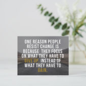 Mensen verzetten zich tegen prijswijziging briefkaart (Staand voorkant)