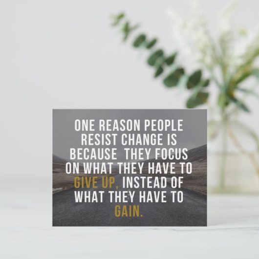 Mensen verzetten zich tegen prijswijziging briefkaart (Staand voorkant)