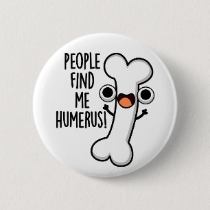 Mensen vinden me grappige bot woordspeling ronde button 5,7 cm