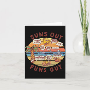 Mensen Vintage Summer Lover Citaat Zonnen Uit Puns Kaart