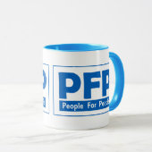 Mensen voor mensen Logo Mok (Voorkant rechts)