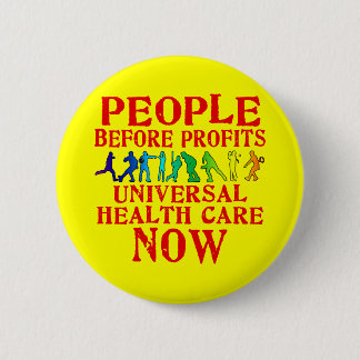 Mensen voor profijt uit het ontwerp van de gezondh ronde button 5,7 cm