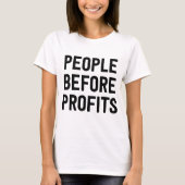 Mensen voor winst t-shirt (Voorkant)