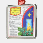 Mensen Wandelen In De Duisternis Kerst Ornament (Links)