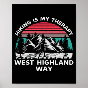 Mensen west highland way wandelen is therapie buit poster