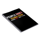 Mensen willen werken, Bossen willen niet betalen Notitieboek (Rechterzijde)