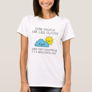 Mensen Wolken T-shirt