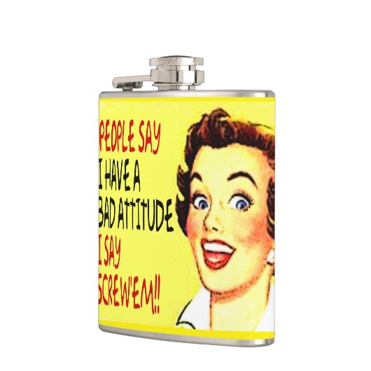 Mensen zeggen dat ik een slechte houding heb... ik heupfles (Links)