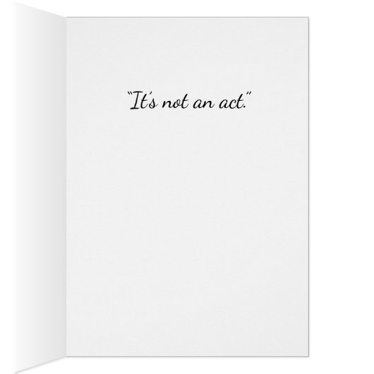 "Mensen zeggen dat ik me gedraagt alsof het me nie (Binnen (Rechts))