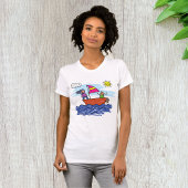 Mensen Zeilen Vrouwen T-shirt