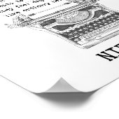 Mensen zijn altijd boos op iedereen die anders is poster (Hoek)