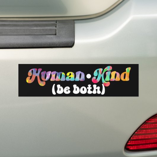 Mensen zijn beide anti-pesten Inspirerend Bumpersticker (Op auto)