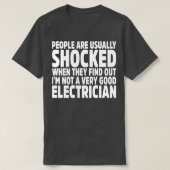 Mensen zijn meestal geschokt als ze erachter komen t-shirt (Design voorkant)