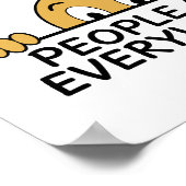 Mensen zijn overal poster (Hoek)