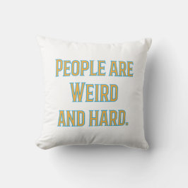 Mensen zijn raar en moeilijk te werven kussen