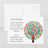 Mensen zijn veerkrachtig briefkaart (Voorkant / Achterkant)