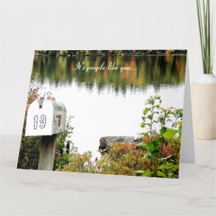 Mensen zoals jij, Kaart voor vrijwilligerswerk