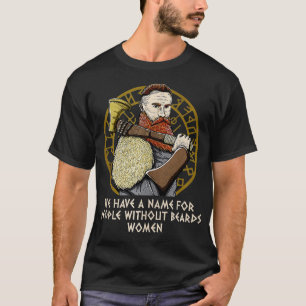 Mensen zonder grenzen Funny Mythology Humor Norse T-shirt