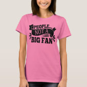 Mensen zonder grote ventilator T-shirt (Voorkant)