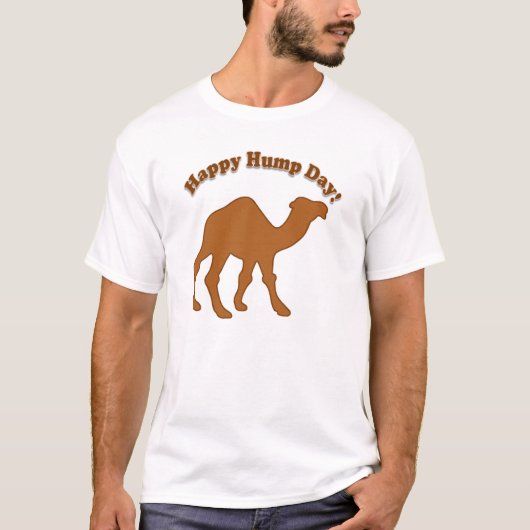 MENSENDAG! HUIZEN HUMP DAG! T-SHIRT (Voorkant)