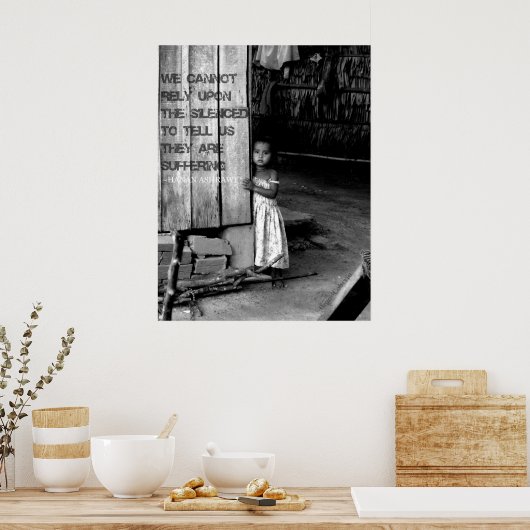 Mensenhandel: Afgezonderd Poster (Keuken)