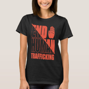 mensenhandel t-shirt