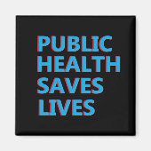 mensenlevens op het gebied van de volksgezondheid magneet (Voorkant)