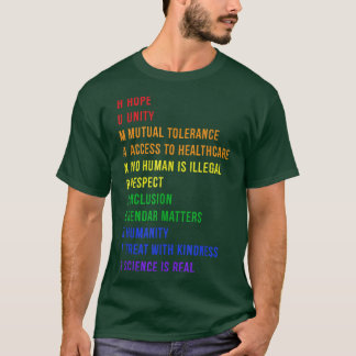 Mensenrechten2820 T-shirt