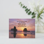 Mensenrechten Briefkaart (Staand voorkant)