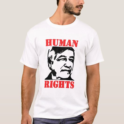 Mensenrechten César Chávez T-shirt (Voorkant)