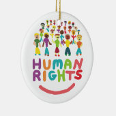 Mensenrechten Keramisch Ornament (Rechts)