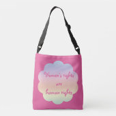 Mensenrechten: Rainbow Crossbody Tas (Achterkant)