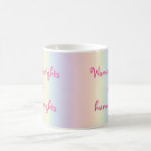 Mensenrechten: Rainbow-Mok voor mensenrechten Koffiemok (Center)