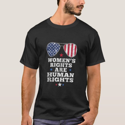 Mensenrechten Reproductieve rechten van vrouwen 4e T-shirt (Voorkant)