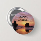 Mensenrechten Ronde Button 5,7 Cm (Voorkant /achterkant)
