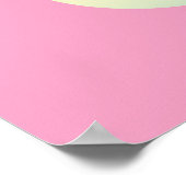 Mensenrechten: Roze regenboog Poster mensenrechten (Hoek)