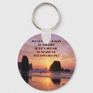 Mensenrechten Sleutelhanger