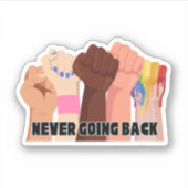 Mensenrechten Sticker (Voorkant)