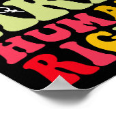 Mensenrechten zijn feministisch poster (Hoek)